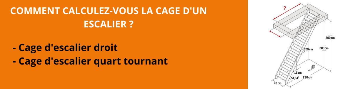 COMMENT CALCULEZ-VOUS LA TAILLE D&apos;UN ESCALIER ?